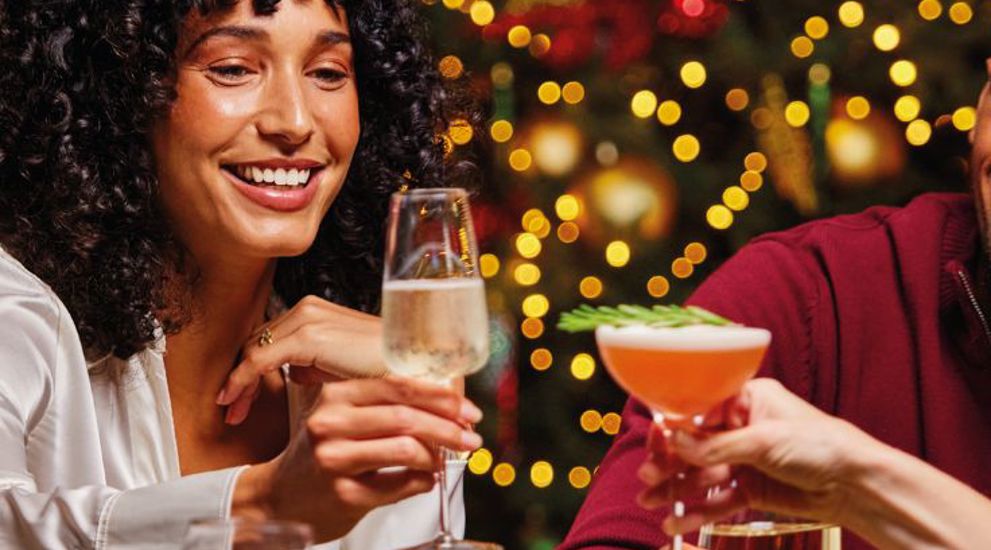 Friends cheersing at a Bottomless Brunch