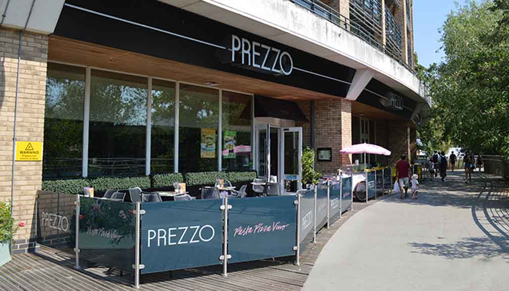 Italian Restaurant in Chelmsford Prezzo Italian Restaurant