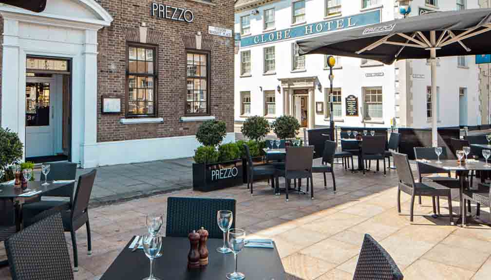 Italian restaurant in Kings Lynn Prezzo Italian Restaurant